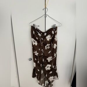 Lily silk floral skirt size 30